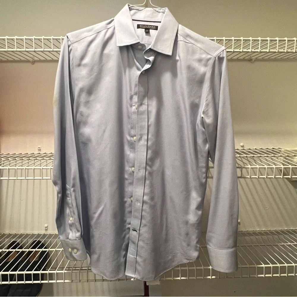 Banana Republic Mens button up longsleeve - Picture 5 of 6